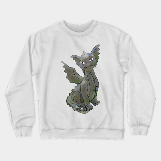 einfacher Drache Crewneck Sweatshirt by Blumchen